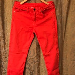 Studio denim red/orange jeans in size 31